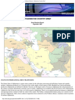 Afghanistan Country Brief: Drug Situation Report September 2001