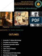 History of M.microbiology
