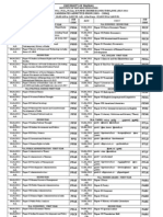 PG Timetable