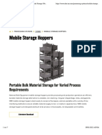 253 - Mobile Storage Hoppers, Portable Bulk Material Storage - National Bulk Equipment