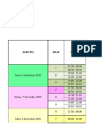 Jadwal Pas 2021 Sem 1 Revisi