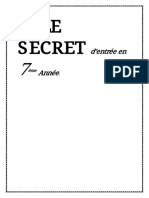 Brochure de La 6 e Annee