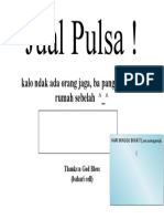 Jual Pulsa