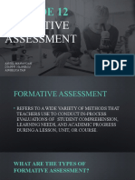 Learning Episode 12 Formative Assessment