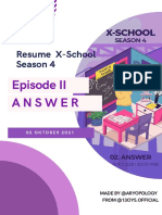 Resume X-School S4 E2