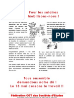 Pour les salaires, mobilisons-nous !