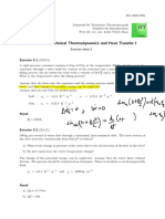 Tutorial in Technical Thermodynamics and Heat Transfer I: Exercise 5.1