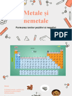 Metale Și Nemetale-Formarea Ionilor