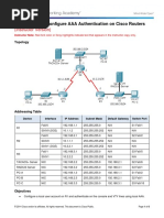 3.6.1.2 Packet Tracer - Configure AAA Authentication on Cisco Routers_Instructor