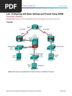 9.4.1.2 Lab - Configuring ASA Basic Settings and Firewall Using ASDM_Instructor