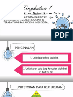 2.2.6 Penukaran Saiz Data Dari Bit Ke Bait, Kilobait, Megabait, Gigabait Dan Terabait Bagi Fail Audio Dan Imej