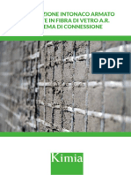 Realizzazione Intonaco Armato Con Rete in Fibra Di Vetro A.R. + Sistema Di Connessione