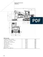 Processing/Loading Forest Machines: Shipping Dimensions 538/538 LL