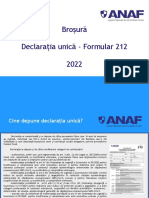 Declaratia Unica 2022