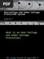 Overvoltage and Under Voltage Protection System LIMACO LITAN LIWAS NA OY PANGANIBAN PASION