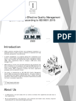 14 Steps To Build Up Effective Quality Management System (QMS) According To ISO 9001:2015