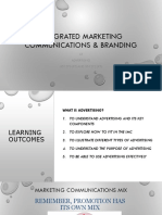 Integrated Marketing Communications & Branding - L3 Advertising