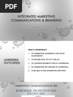 Integrated Marketing Communications & Branding - L3 Advertising