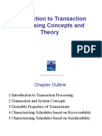 Introduction To Transaction Processing Concepts and Theory