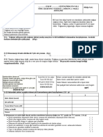 9 Sınıf Edebiyat 1. Dönem 2. Test Kağıdı