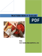 Materi Boga Dasar Kelas X