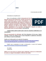 22.12.2020.convocatoria Acceso Extraordinario de Bolsas Secundaria, FP, Etc., en Andalucia