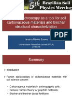 Raman Spectroscopy As A Tool For Soil Carbonaceous Materials and Biochar Structural Characterization