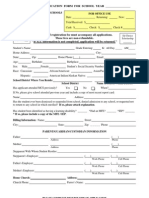 Middletown Christian Schools: Registration Form