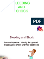 Bleeding AND Shock