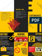 WHAT TO DO DURING AN EARTHQUAKE