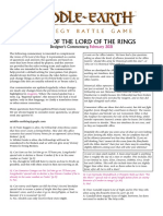 Armies of The Lord of The Rings: Designer's Commentary