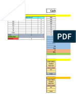 Cash Handover Sheet