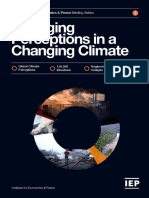 Changing Perceptions in A Changing Climate