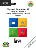 Physical Education 11: Fitness Enhancement Through Sports