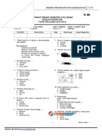 Soal Uts 2 Bahasa Sunda Kelas 1