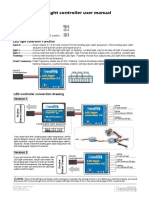 LED Light Controller User Manual: Package List