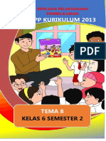 RPP Kurikulum 2013: Kelas 6 Semester 2