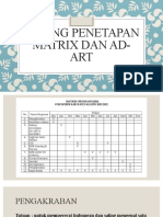 Sidang Penetapan Matrix Dan Ad-Art