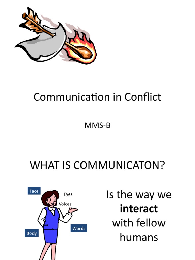 Effective Communication in Conflict Resolution | PDF