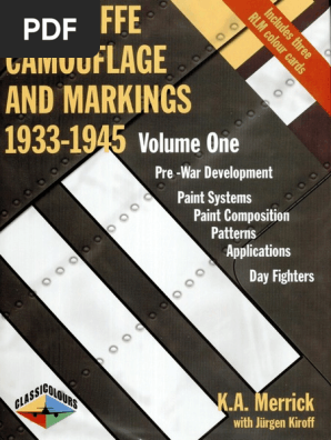 Luftwaffe Camouflage and Markings 1933-1945 Volume 1 | PDF