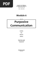 M6 Purpoive Communication