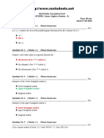 Det A: Upper Triangular Matrix