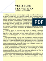 Almanah Anticipaţia 1985 - 30 Robert Silverberg - Veşti Bune de La Vatican 2.0 ' (SF)