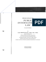 Principles of Public International Law, Brownlie, 7th Edition, Sources of Law