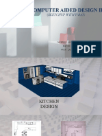 Computer Aided Design Ii: (Sketchup With V-Ray)