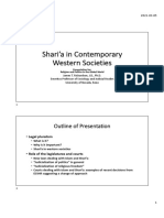 Richardson Sharia in Western Societies