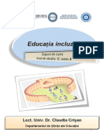 Integrare Si Incluziune La Varstele Mici