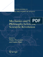(Boston Studies in the Philosophy of Science) Walter Roy Laird, Sophie Roux - Mechanics and Natural Philosophy before the Scientific Revolution -Springer (2008)