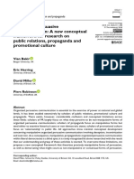 Organized Persuasive Communication: A New Conceptual Framework For Research On Public Relations, Propaganda and Promotional Culture