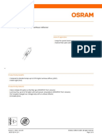 Product Datasheet: Low-Voltage Halogen Lamps Without Reflector